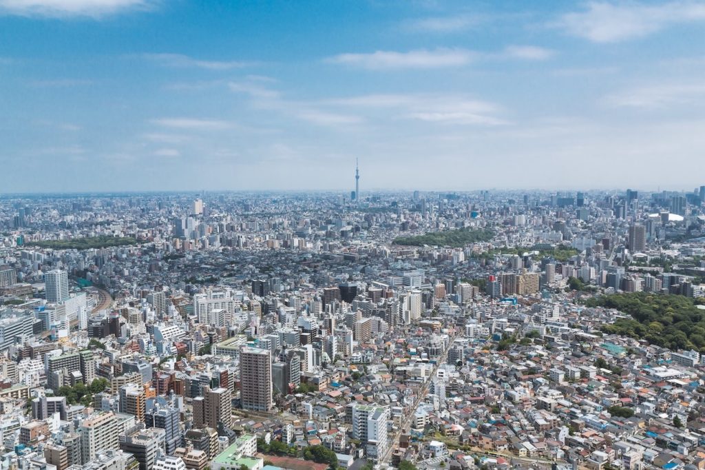 Tokyo City view