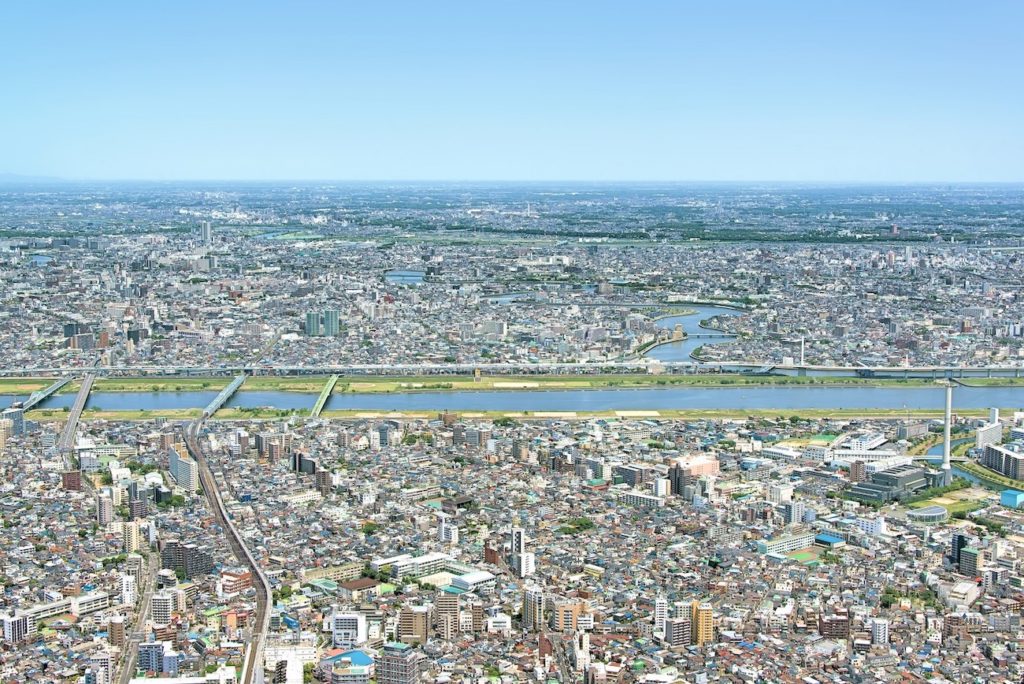 Tokyo river view